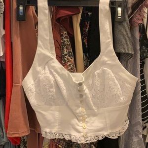 White Bralette